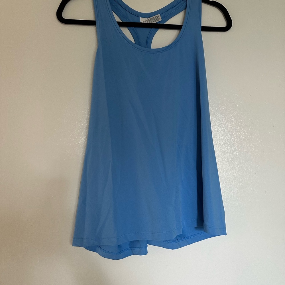All in Motion Blue Flowy Racerback Tank | XXL | Athletic + Lounge